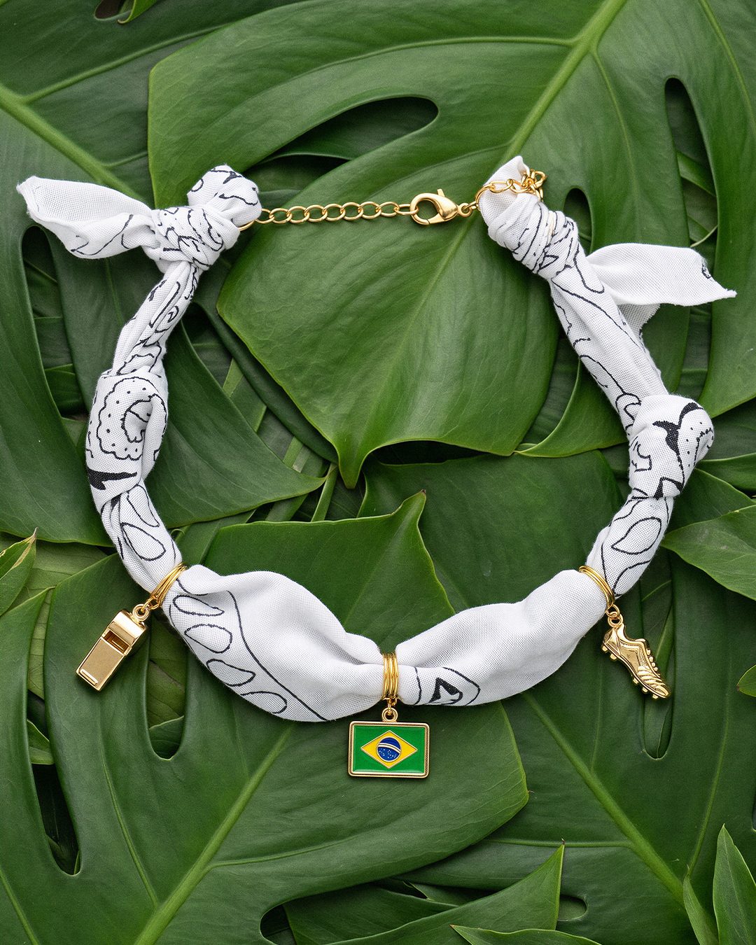 Choker Branca 5