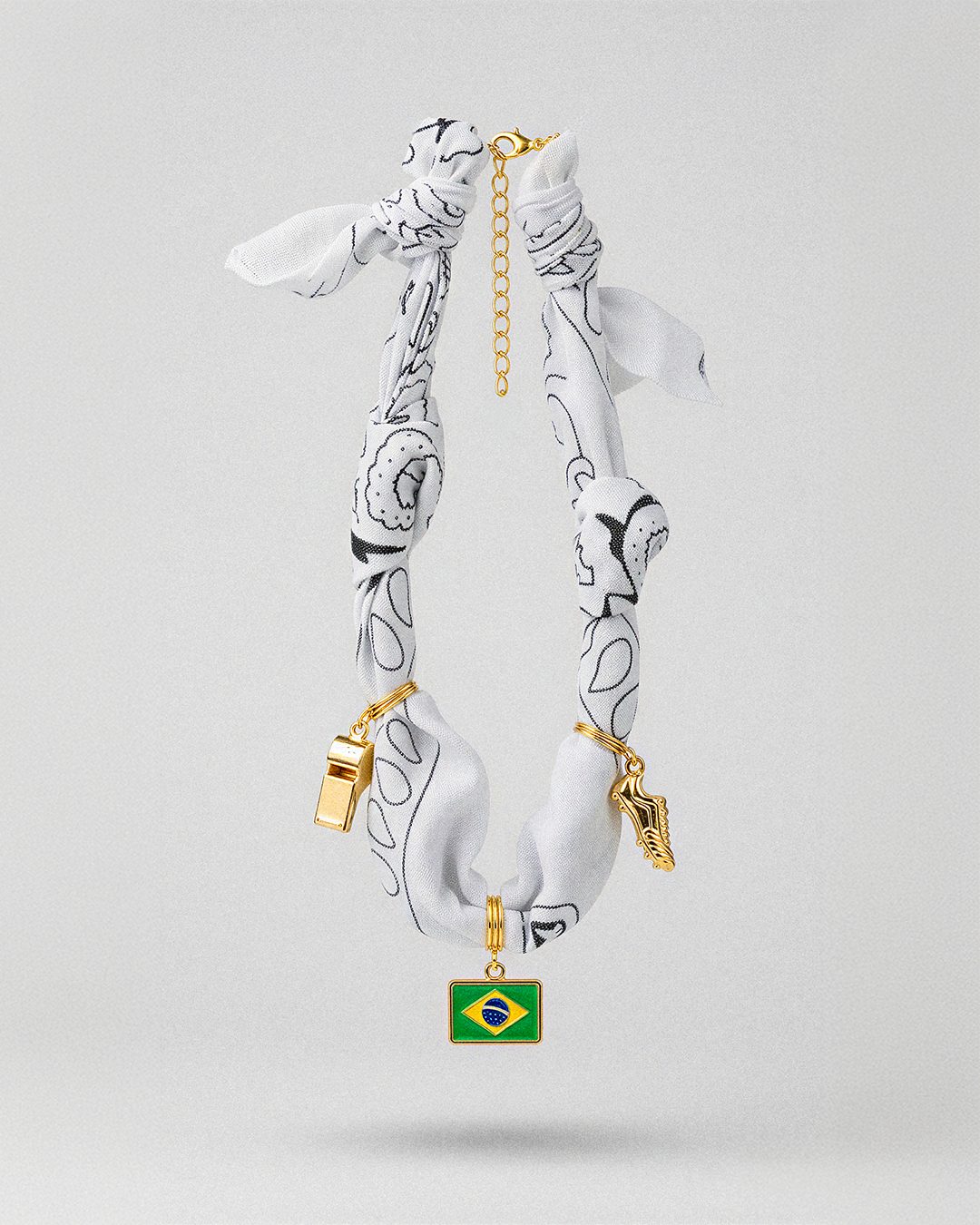 Choker Branca 6